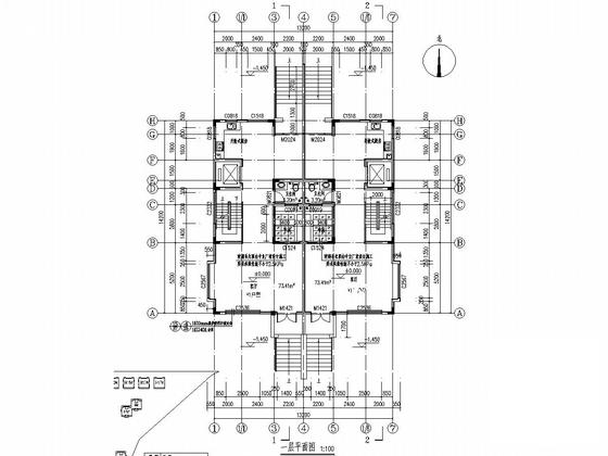 框架结构别墅图 - 5