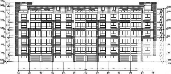 宿舍楼建筑图纸 - 1