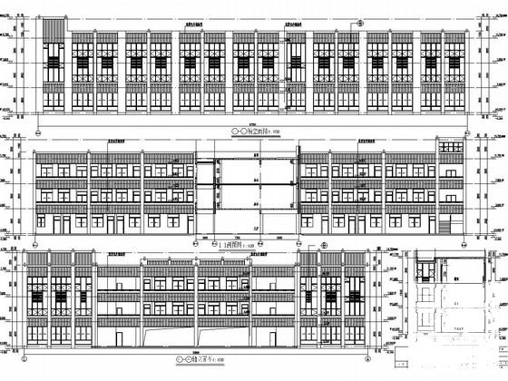 教学楼建筑施工图纸 - 1