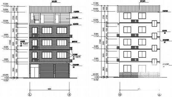 住宅建筑结构图纸 - 1