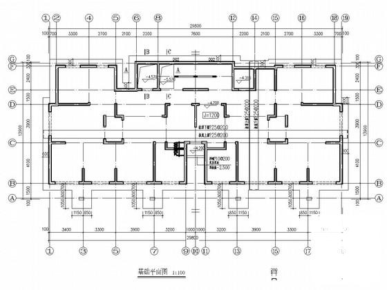 24层剪力墙结构高层住宅楼结构施工图纸 - 1