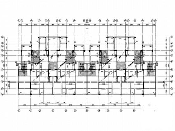 8层剪力墙结构住宅楼结构施工图纸（高25米） - 2