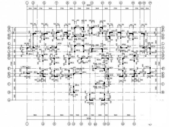 地上15层剪力墙结构住宅楼结构施工图纸 - 1