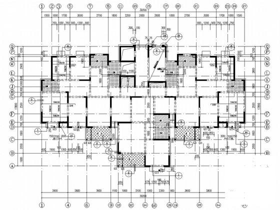 地上15层剪力墙结构住宅楼结构施工图纸 - 2