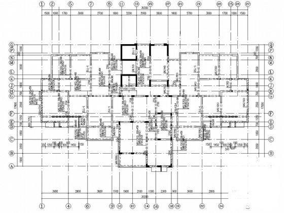 地上15层剪力墙结构住宅楼结构施工图纸 - 3