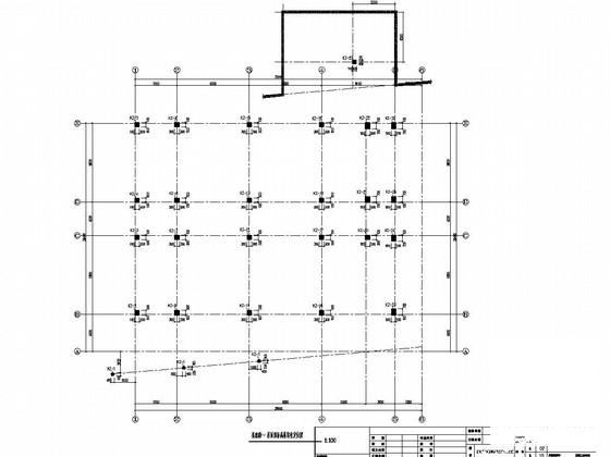 3层框架结构艺术中心结构施工大样图 - 2