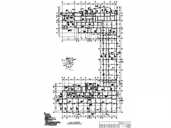 地上30层剪力墙结构住宅楼结构施工大样图 - 2