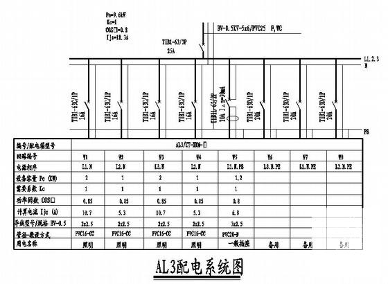 宾馆电气设计图纸 - 3