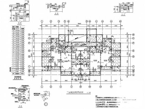 21层剪力墙结构住宅楼结构施工大样图 - 3