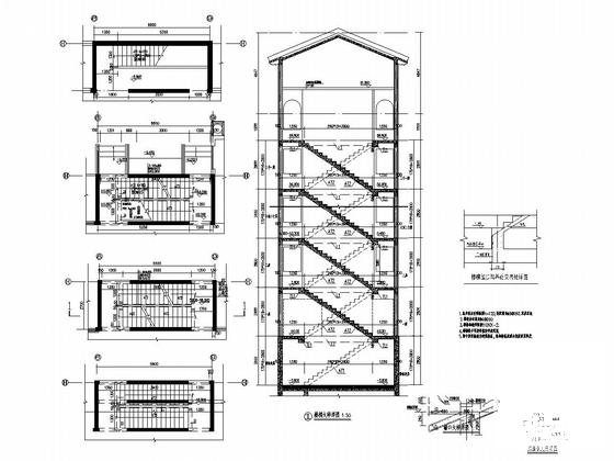 21层剪力墙结构住宅楼结构施工大样图 - 5