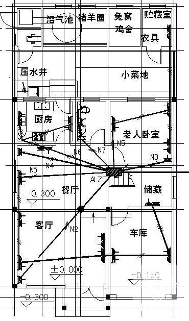 别墅电气设计图纸 - 2