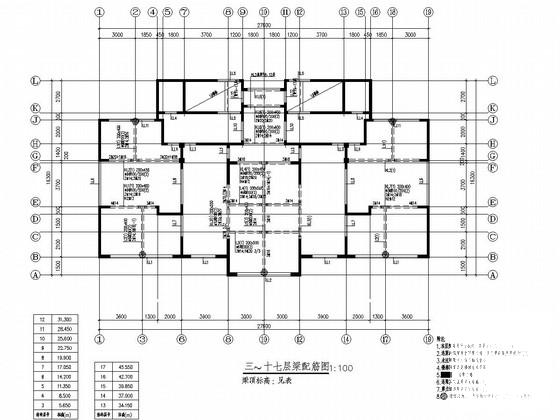 框架剪力墙住宅楼 - 3