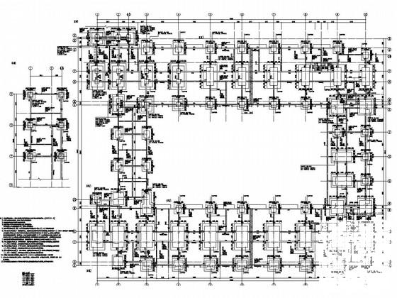 5层框架结构教学实验实训楼结构施工大样图 - 1