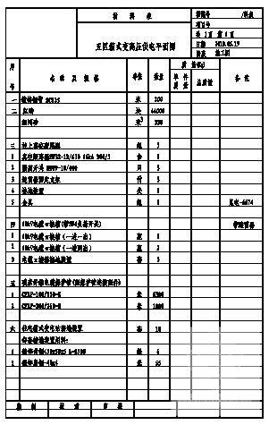 住宅楼室外供电图纸 - 3