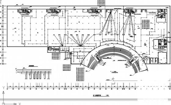 地下商场设计图纸 - 1