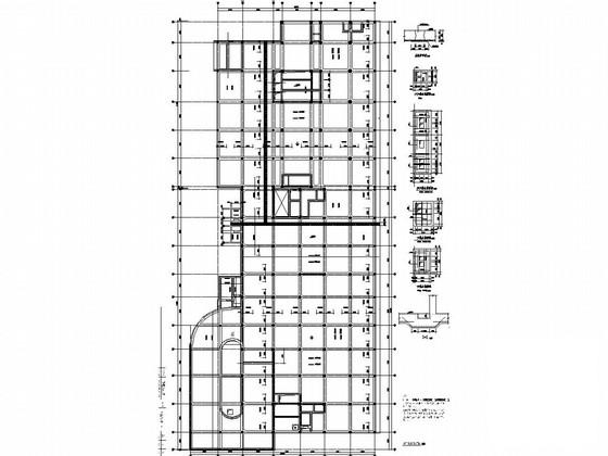 筏板基础施工图纸 - 2