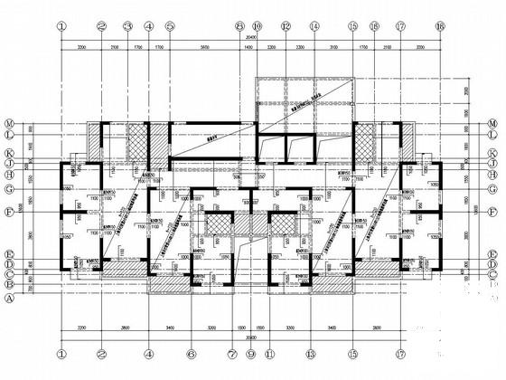 三栋32层剪力墙结构住宅楼结构施工图纸 - 3