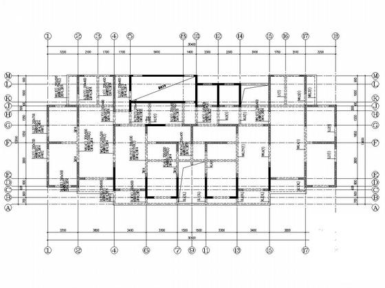 三栋32层剪力墙结构住宅楼结构施工图纸 - 4