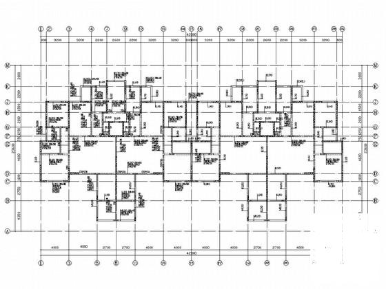 两栋7层剪力墙结构住宅楼结构施工图纸 - 3