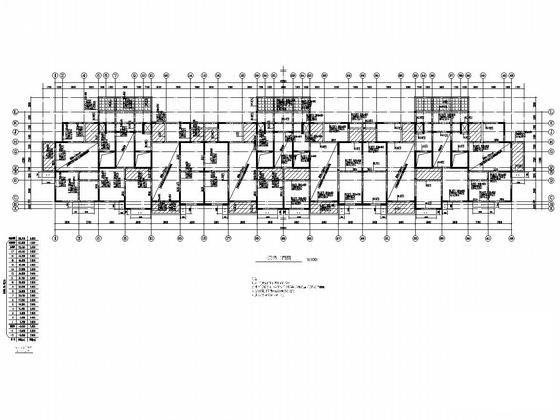 两栋17层剪力墙结构住宅楼结构施工图纸 - 4