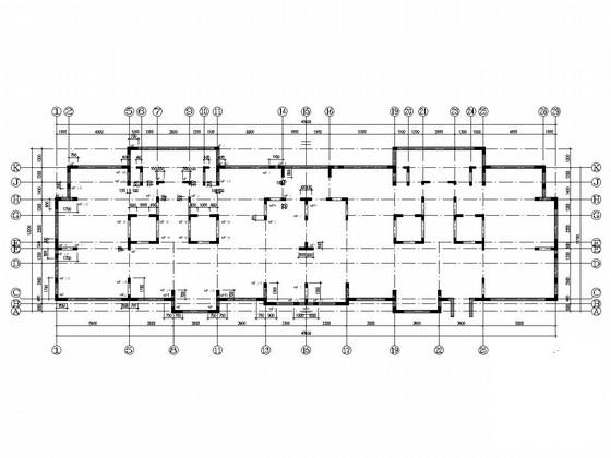 两栋地上17层剪力墙结构住宅楼结构施工图纸 - 3