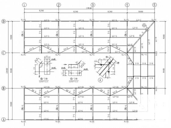 建筑施工结构图纸 - 1