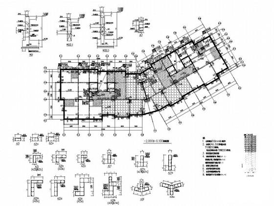 14层剪力墙结构住宅楼结构施工图纸 - 1
