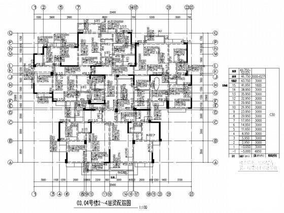 高层住宅结构施工图 - 3