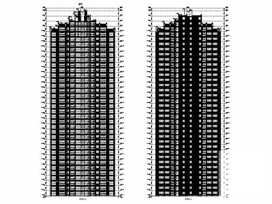 高层住宅结构图纸 - 1