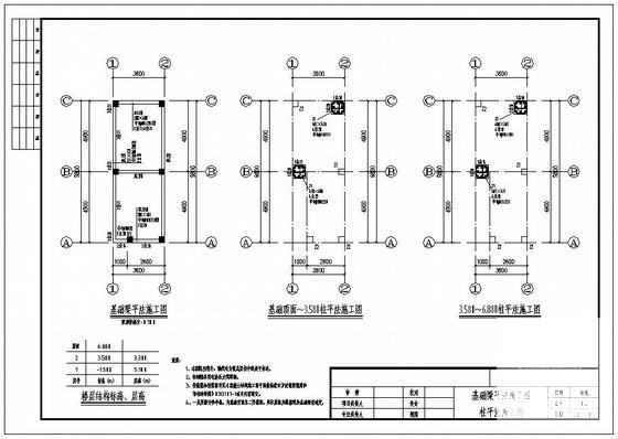 城市场铺面楼结构设计施工图纸 - 2