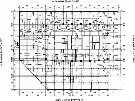 20层框架核心双筒结构商务大厦结构设计施工大样图 - 2