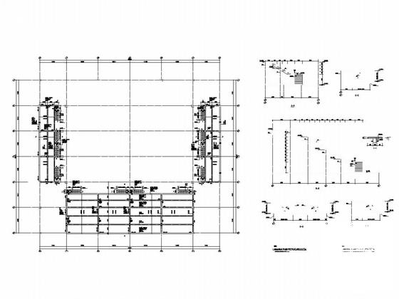 5层重点大学科技创意文体馆结构施工图纸 - 5