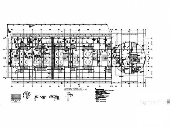 办公楼结构设计图纸 - 3