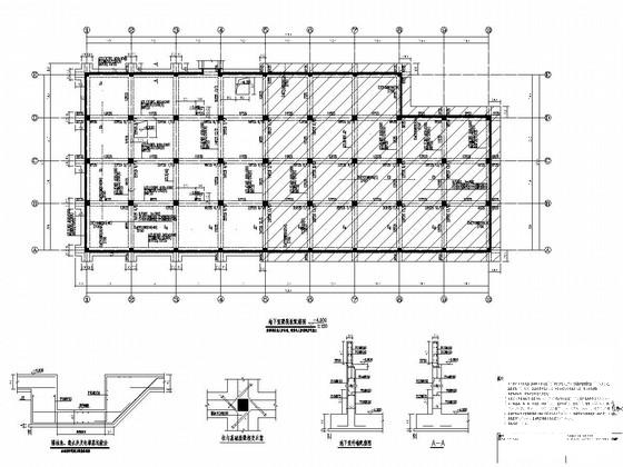 6层框架结构住院楼结构施工图纸 - 1