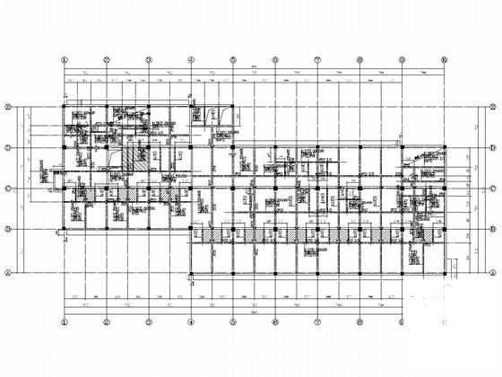 6层框架结构住院楼结构施工图纸 - 4