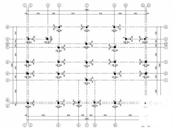 框架结构办公楼施工图 - 3