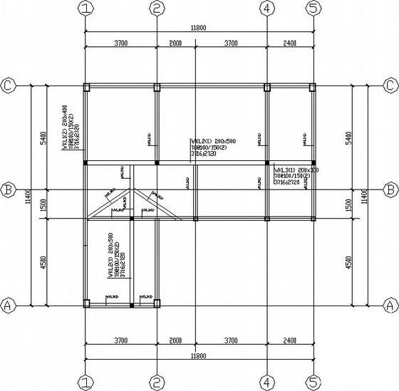 别墅结构设计图纸 - 4