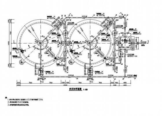 工程脱水机房及贮泥池图纸 - 2