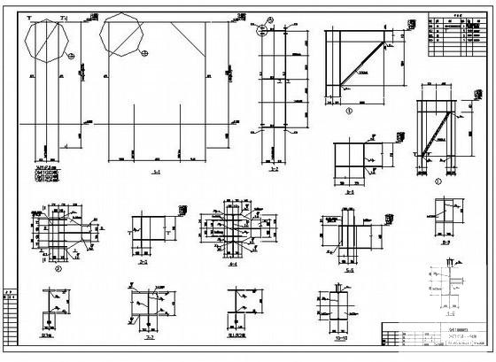 通廊结构施工图纸 - 1