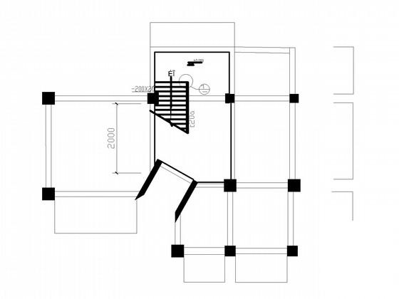 钢结构楼梯设计图纸 - 1