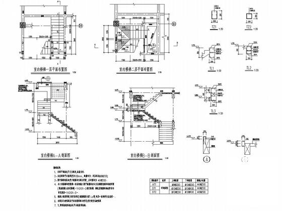 两栋3层沿街商业及辅助用房结构施工大样图 - 5