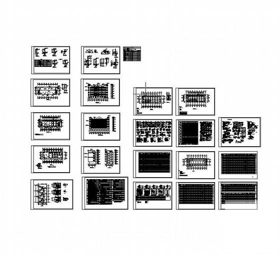 建筑结构施工图纸 - 4