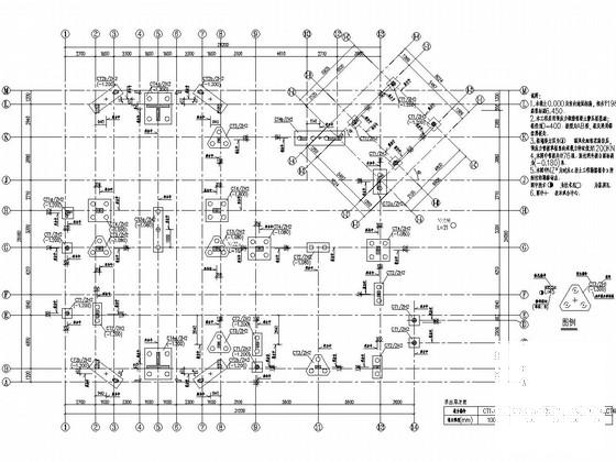 1288平米地上两层俄罗斯风情酒店结构施工大样图 - 2