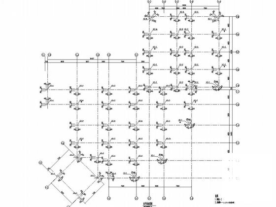 6层框架结构喜盈门小学结构施工图纸 - 4