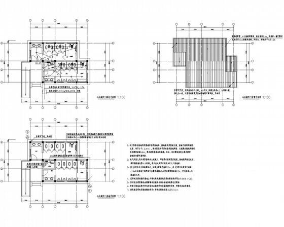 公共厕所平面图纸 - 4