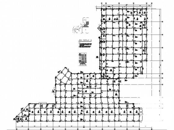 地上4层框架结构B区商业区结构施工图纸 - 4