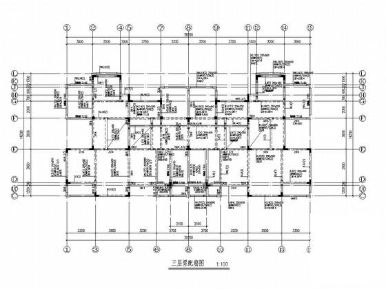 框架结构住宅图纸 - 3