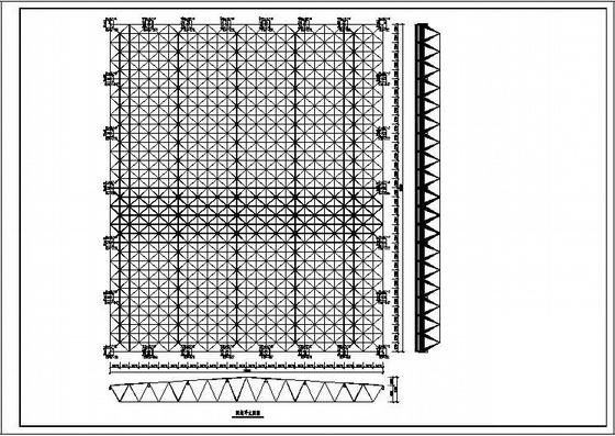 网架结构施工图纸 - 1