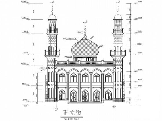 清真寺设计图纸 - 1