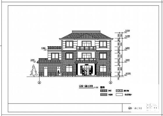 坡屋顶大样图 - 2